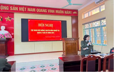 Chi cục Kiểm lâm Vùng I tập huấn bồi dưỡng chuyên môn nghiệp vụ Quản lý bảo vệ rừng năm 2024 cho lực lượng Kiểm lâm tỉnh Quảng Ninh.